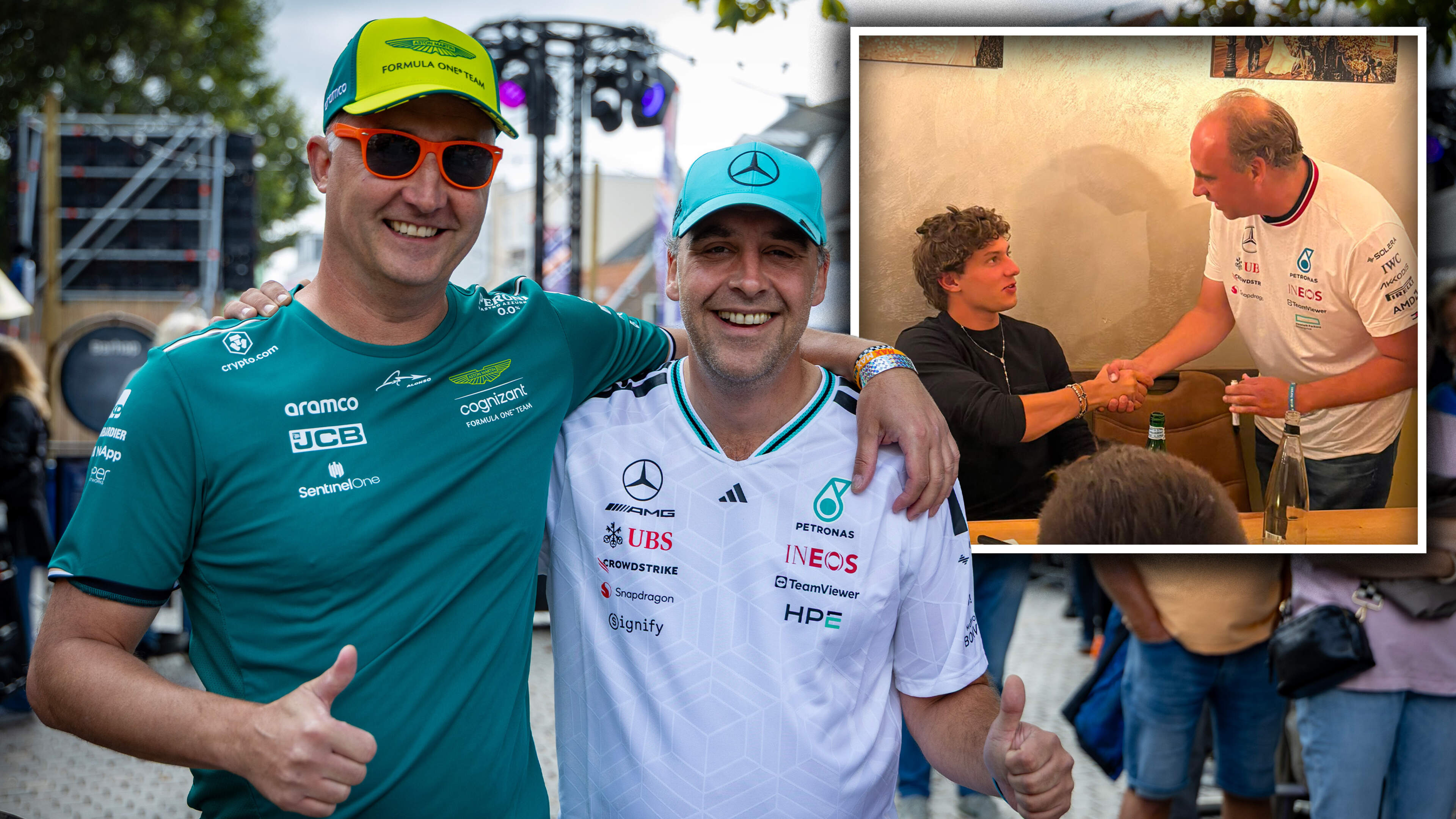 Max is Mercedes-fan en krijgt avond van zijn leven als hij Kimi Antonelli treft in Zandvoorts restaurant: ’Het was geweldig!’